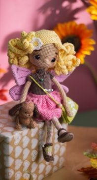 Three Friends Patterns / Fox and Dog Patterns - Olga Krylova - Rosy the Flower Fairy