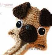 The Pugfect Pug Hat  by Ira Rott