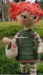 Momsgurumi - Meltem - Spring Doll - Bahar bebek - Turkish