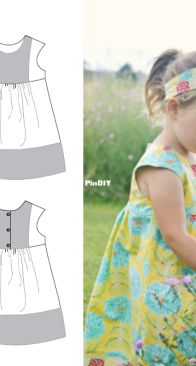 Fresh Stitch Patterns - Playgroup Dress - Size 1-10 years