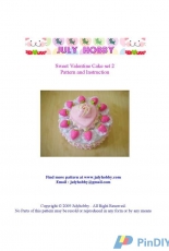 July Hobby - Sweet Valentine Cake Set 2