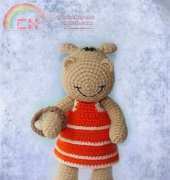 Prolesik Toy-Crochet Hippo -English