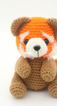 Stringy Ding Ding - Olive - Red Panda Amigurumi - Free