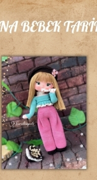Esradesings61 - Esra Satır - Doll Mina - Mina Bebek - Turkish