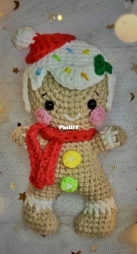Lovenika Design - Yevheniia Romanchuk - Biscuit the Gingerbread Boy
