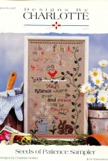 Designs by Charlotte/Just Cross Stitch 2267 Seeds of Patience Sampler XSD