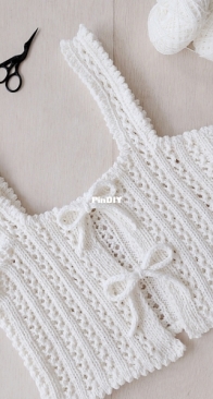 Another Lace Tie Up - Chrystelle Liu