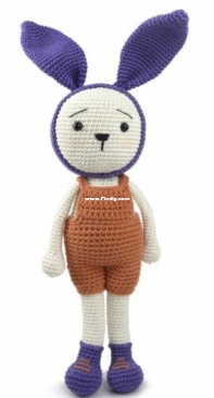 Circulo SA - Pepetos arte em croche - Shirley Borges - Lara the bunny - Coelha Lara - Portuguese - Free