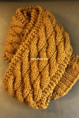 Gimme All The Cables Scarf by Yida Wang-Free