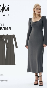 Viki Sews - Dress Odelia - Платье Оделия - Russian