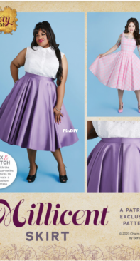 Charm Patterns - Millicent Skirt