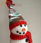 Knit Snowman by Loops & Threads Design Team -Free