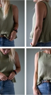 Ebba Top by Catharina Ilstad - HipKnitShop - Danish