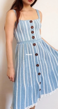 Alice in the Wonderland Dress by Izabela Firlová - English