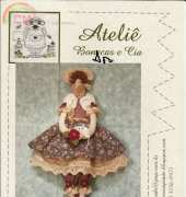 Atelie Bonecas e Cia - Libby Ratinha Bailarina / Portuguese