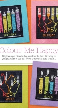 Colour Me Happy by Durene Jones from Cross Stitcher 359 PCS + XSD