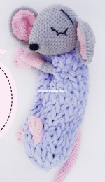 Zefirka Pvl - Mouse Pajamas Holder - Пижамница Мышонок - Russian - Free