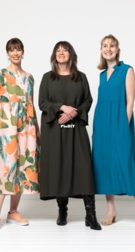 Style Arc - Montana Midi Dress Plus Extension Pack - Sizes 10-22