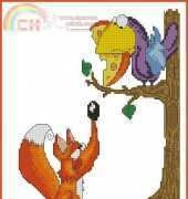 Klart 8-129 The Crow and the Fox
