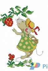 Mouse 3 -  Pick up strawberry
