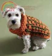 Lion Brand Yarn 80932AD - Urban Granny Dog Sweater - Free