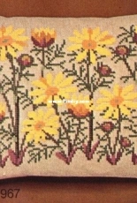 Haandarbejdets Fremme 20-3967 - Pude (Pillow) by Gerda Bengtsson