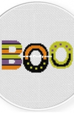 Daily Cross Stitch - Boo 2