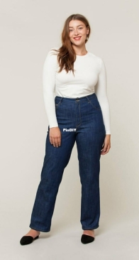 Seamwork - 3068 Tessa Jeans with Bonus - Sizes 0-26