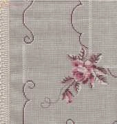 Rosas sombre lino
