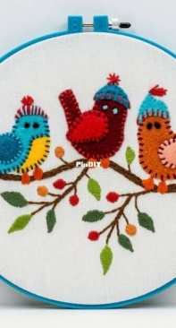 Yarnspirations - Marie Duncan - Three Little Birds - Free