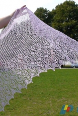 Old Balustrade Shawl by Po Lena /Architecture of Stitches-Free