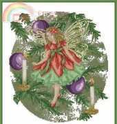Christmas Fairy by Maria Diaz  from Cross Stitch Gold 114