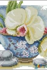 Vervaco PN-0021474 - White Orchid XSD