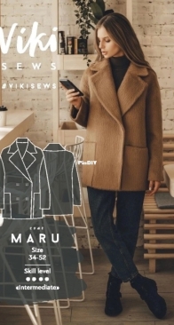 Viki Sews - Coat Maru/Mary - пальто Мару  - Size 36-48