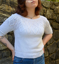 Saga Stitch Tee by Valentina Bogdanova