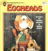 Designs For Papier Mache-Eggheads by Pat Olson
