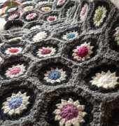 Hexagons Greys