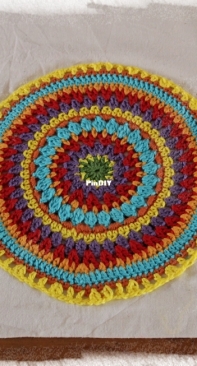 Mandala on bag