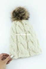 Cable & Braided Beanies by Christine Rosen-Free