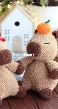 Puffy Bunny - Katerina Sidorova - Toby the Capybara
