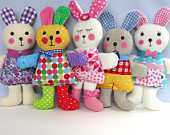 Flutterby Patch Ragtaggle Rabbits