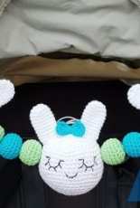 Super Cute Design - Jennifer Santos - Bunny Stroller Mobile