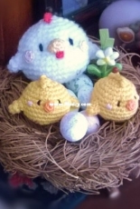 Hen & Chicks Amigurumi