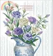 Bouquet aux Lysanthiums from DFEA Carnet de Broderie 5 XSD