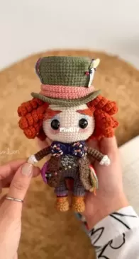 Enlinhar - Sarah Brito - Mad hatter / Chapeleiro Maluco