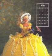 Annies Calendar Bed Doll Society - The Antebellum Collection - Miss May 1991