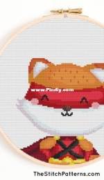 The Stitch Patterns - Hero Fox Red