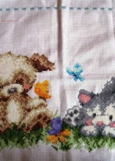 Baby sampler for my newborn