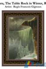 Sunrays Creations RE-428 Niagara, The Table Rock in Winter