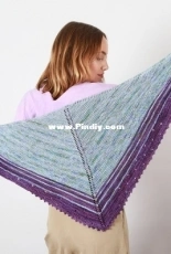 Margarita Shawl by Malabrigo-Free